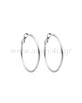Stainless Steel κρίκος με Clip 20-80mm