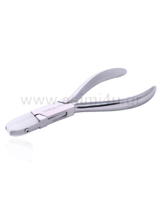 Nose Ring Pliers with Hard Nylon Plastic Jaws