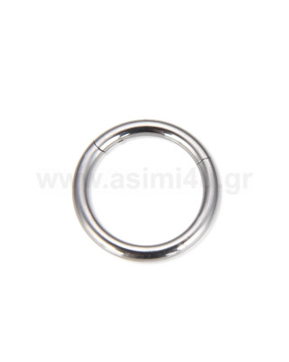 Hinged segment ring G23 Titanium 1.2x8-10-12mm